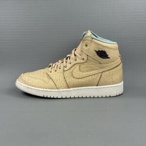 Nike Air Jordan 1 Retro High OG GG SZ 6.5Y Pearl Sand Dune GS 743957 207 2014